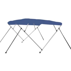 Sale FinePRICE 4-kaarinen bimini-kate, sininen, 243x196x137 cm