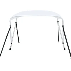 Outlet FinePRICE 2-kaarinen bimini-kate, valkoinen 180x150x110 cm