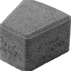 Hot Lakka Rakennustuotteet Kaarrekivi Lakka Klassikko, 80x115x110mm, harmaa