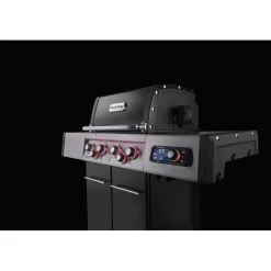 Broil King Kaasugrilli iQue Regal Q 490 IR, 4 poltinta, sivukeitin infrapunalla, varraspaahdin
