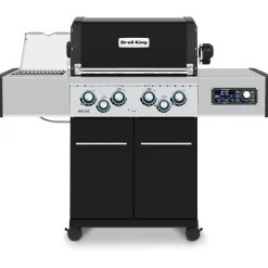 Broil King Kaasugrilli iQue Regal Q 490 IR, 4 poltinta, sivukeitin infrapunalla, varraspaahdin