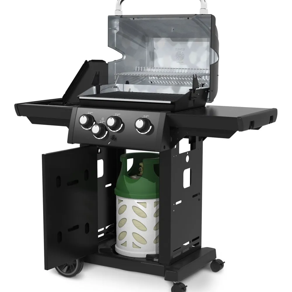 Best Broil King Kaasugrilli Royal 340 Shadow, 3 poltinta, sivukeitin