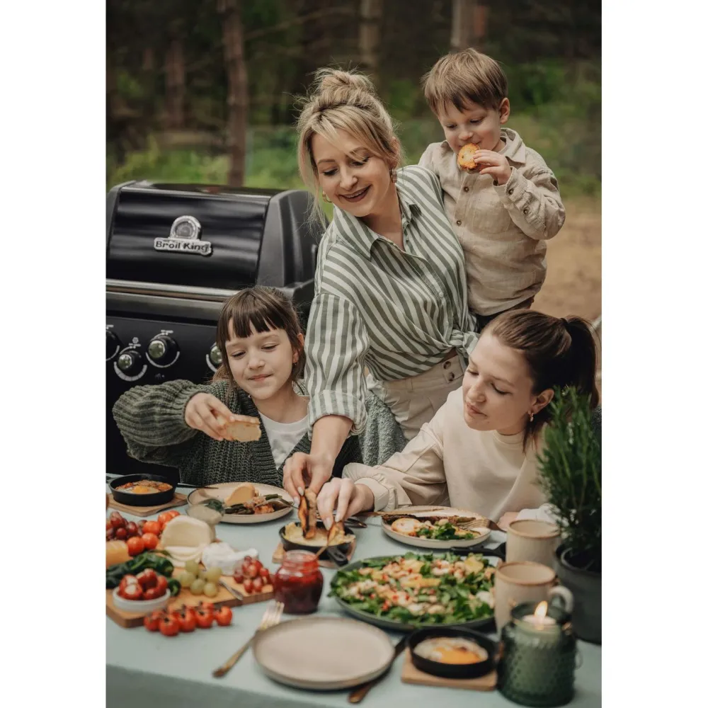 Best Broil King Kaasugrilli Royal 340 Shadow, 3 poltinta, sivukeitin