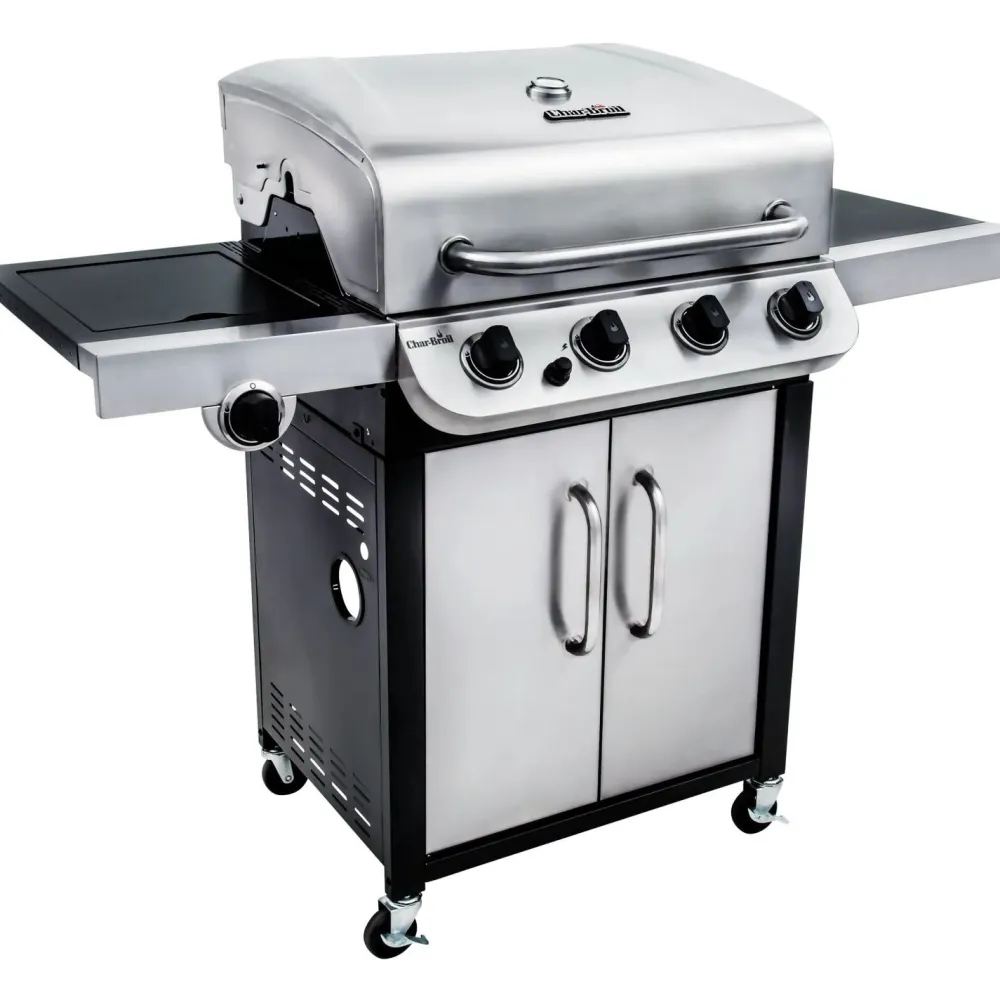 Online Char-Broil Kaasugrilli Convective 440 S, 4 poltinta, sivukeitin