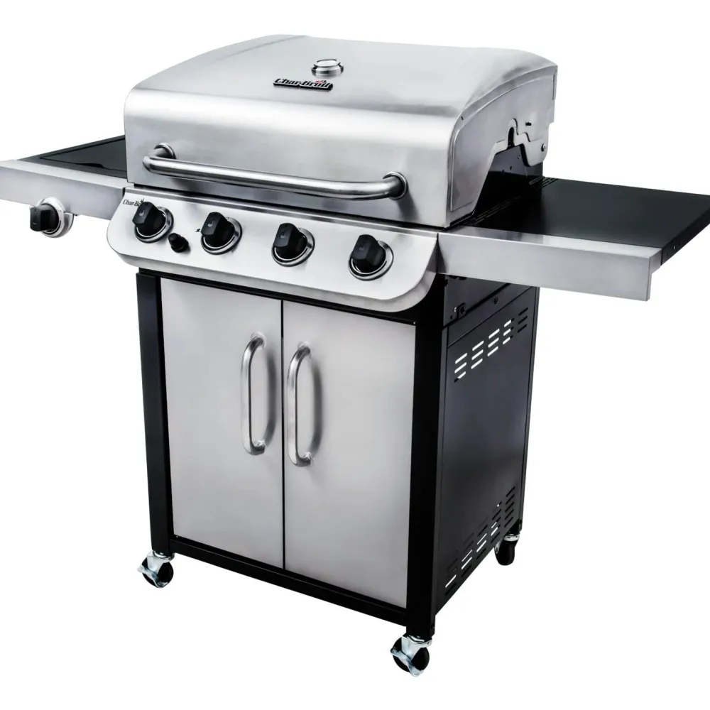 Online Char-Broil Kaasugrilli Convective 440 S, 4 poltinta, sivukeitin