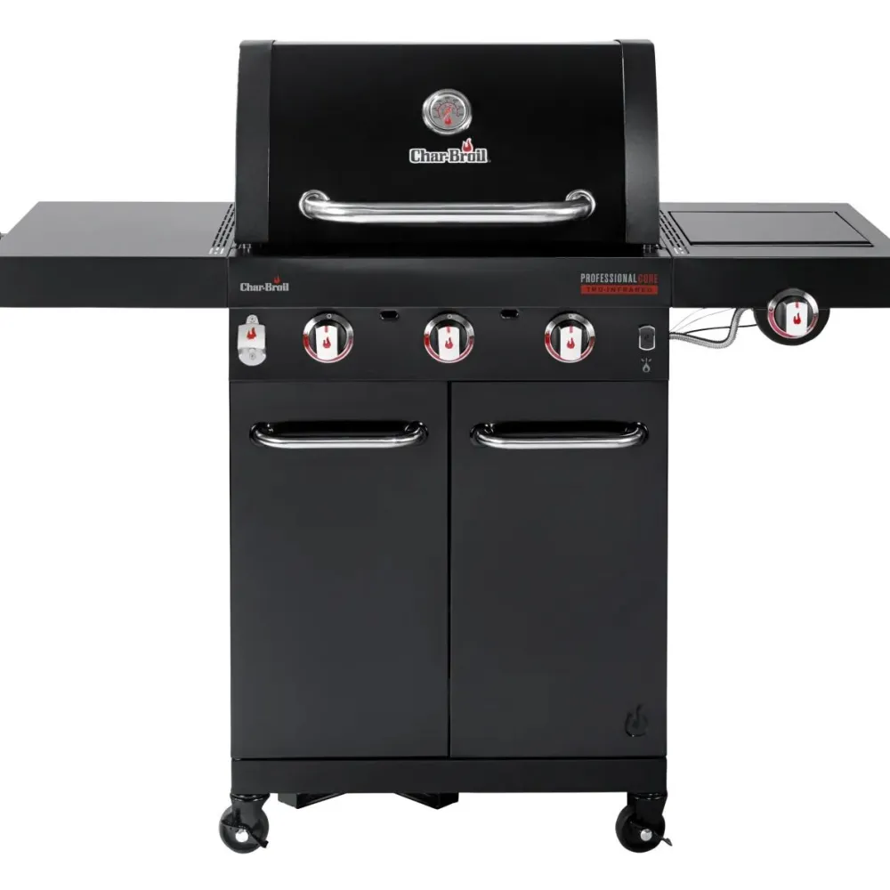 Clearance Char-Broil Kaasugrilli Professional CORE B 3, 3 poltinta, sivukeitin