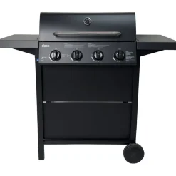 Discount Dose Kaasugrilli Barbeque 10140, 4 poltinta, musta