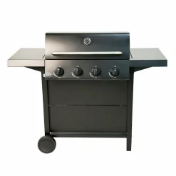 Discount Dose Kaasugrilli Barbeque 10140, 4 poltinta, musta