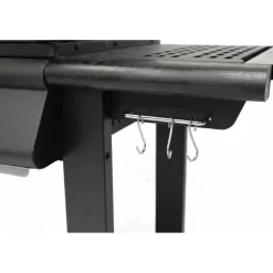 Clearance Dose Kaasugrilli Barbeque, 4 poltinta, puutaso, musta