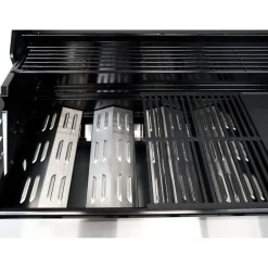 Hot Kobe Kaasugrilli Black 6 poltinta + sivukeitin