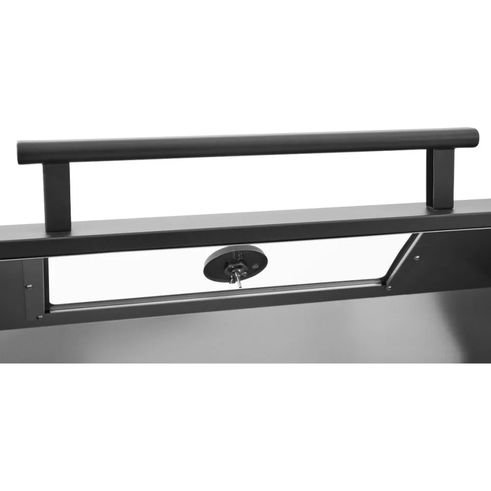 Outlet Kobe Kaasugrilli Premium 6+1, 5 poltinta, sivukeitin, Sear-poltin, lasikansi, musta