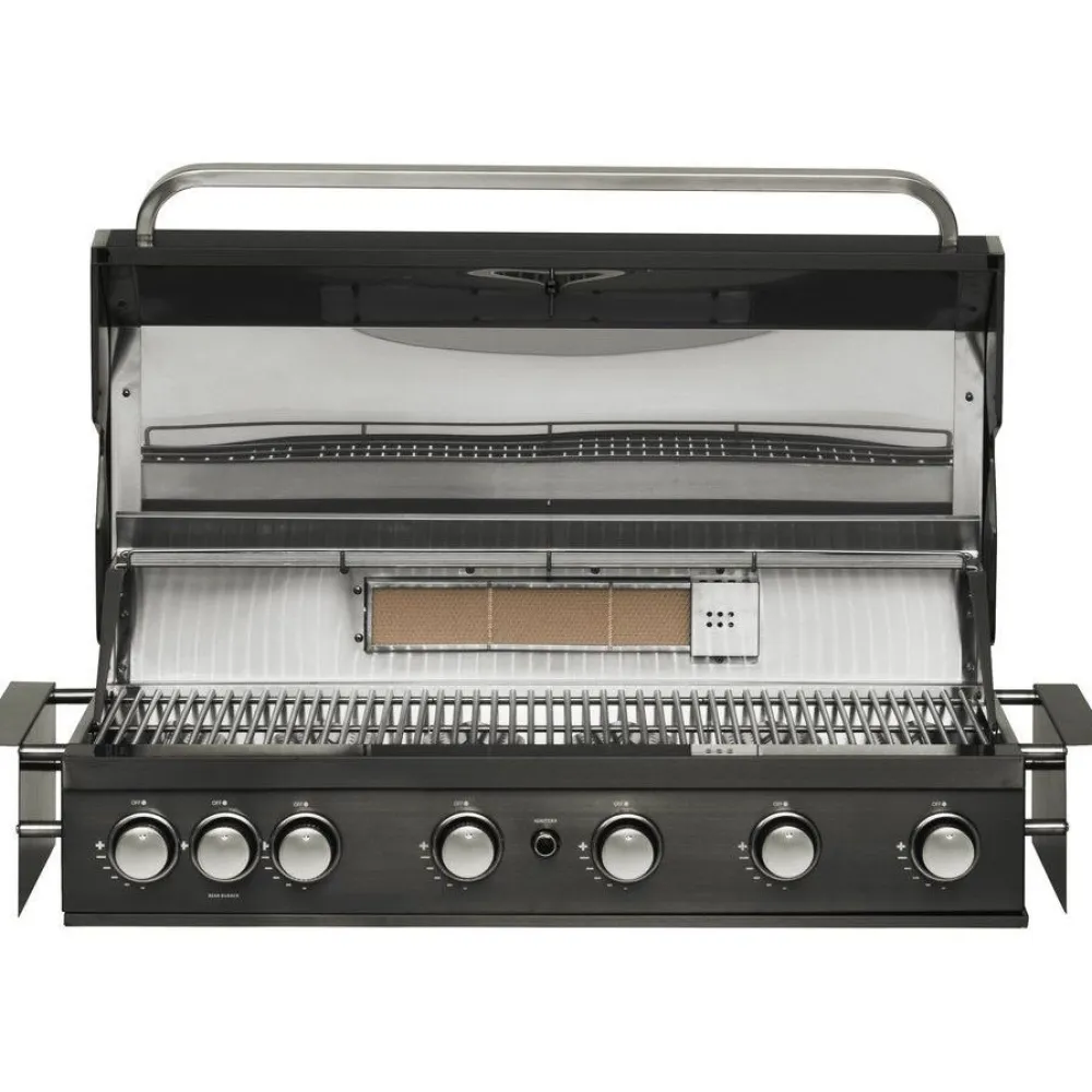 Sale Mustang Kaasugrilli Black Jewel 6 built-in, 6 poltinta, upotettava, musta