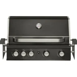 Sale Mustang Kaasugrilli Black Pearl 4 built-in, 4 poltinta, upotettava, musta