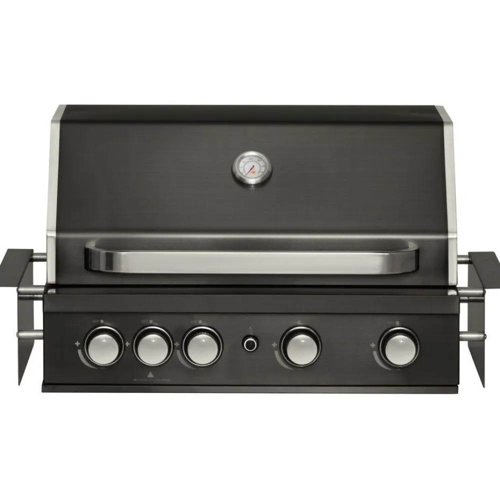 Sale Mustang Kaasugrilli Black Pearl 4 built-in, 4 poltinta, upotettava, musta