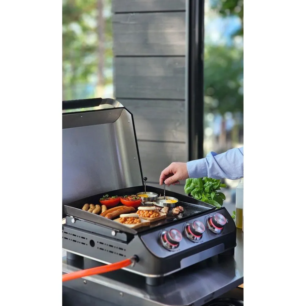 Outlet Mustang Kaasugrilli Plate 3, 3 poltinta