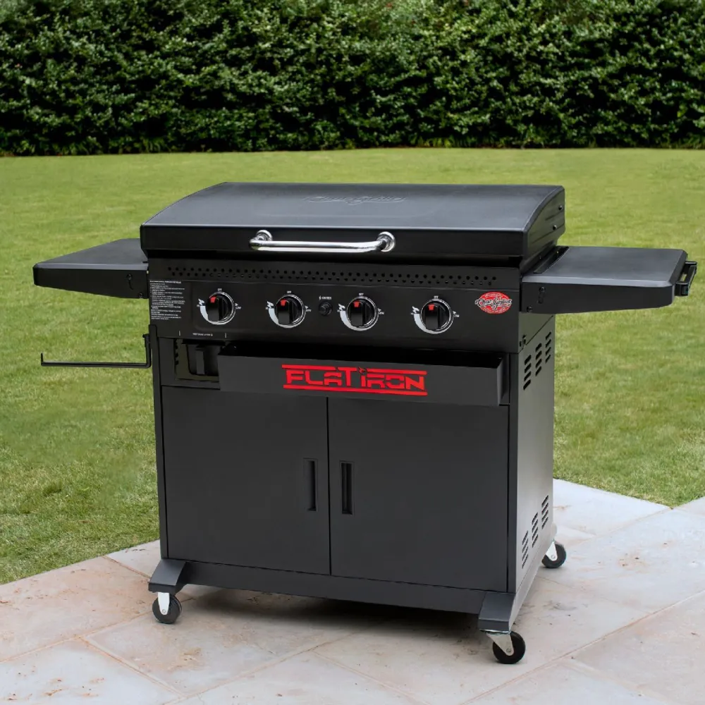 Sale Chargriller Kaasugrilli/parilagrilli Char-Griller Flat Iron Premium, 4 poltinta