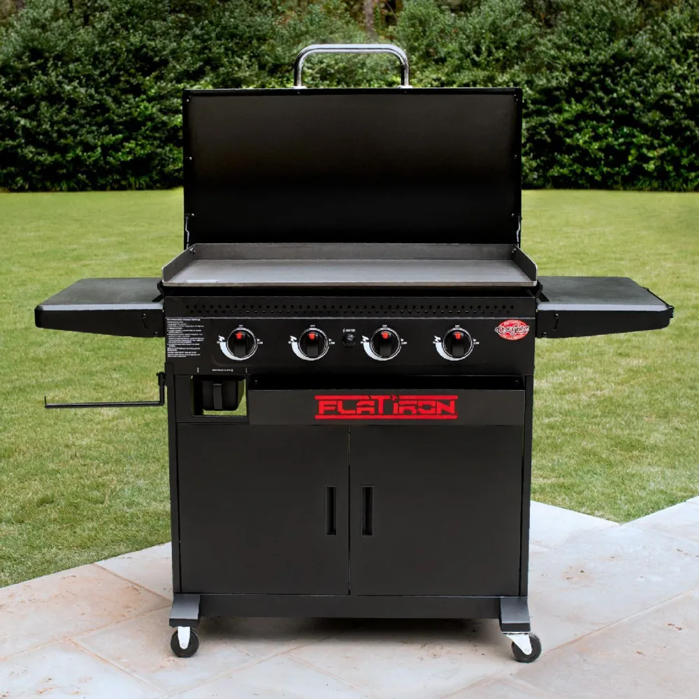 Sale Chargriller Kaasugrilli/parilagrilli Char-Griller Flat Iron Premium, 4 poltinta