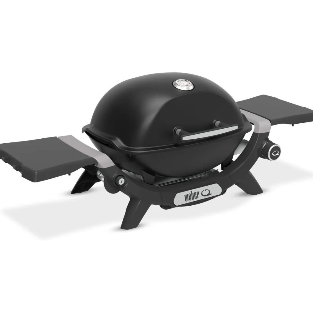 New Weber Grill Kaasugrilli Weber Q1200N, 1 poltin, kannettava, musta