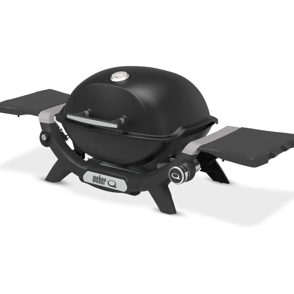 New Weber Grill Kaasugrilli Weber Q1200N, 1 poltin, kannettava, musta