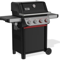 Weber Grill Kaasugrilli Weber Spirit E-435, 4 poltinta, sivukeitin, musta