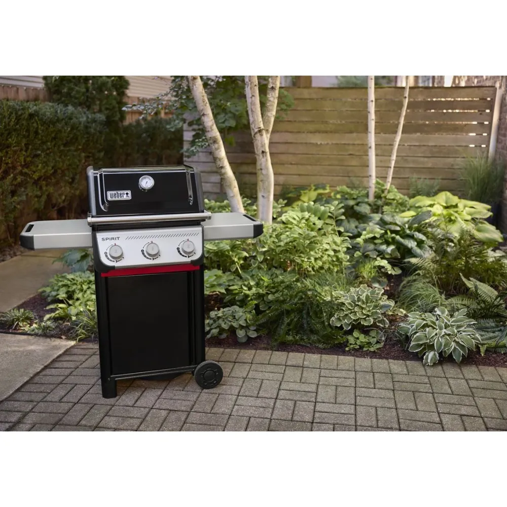 New Weber Grill Kaasugrilli Weber Spirit E-310, 3 poltinta, musta