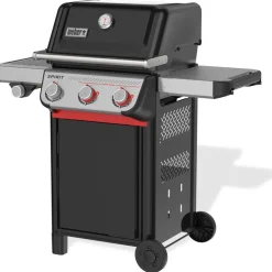 Outlet Weber Grill Kaasugrilli Weber Spirit E-335, 3 poltinta, sivukeitin, Sear Zone, musta