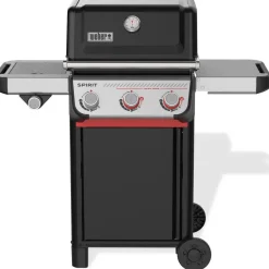 Outlet Weber Grill Kaasugrilli Weber Spirit E-335, 3 poltinta, sivukeitin, Sear Zone, musta