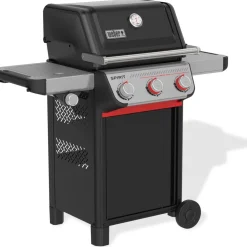 Outlet Weber Grill Kaasugrilli Weber Spirit E-335, 3 poltinta, sivukeitin, Sear Zone, musta