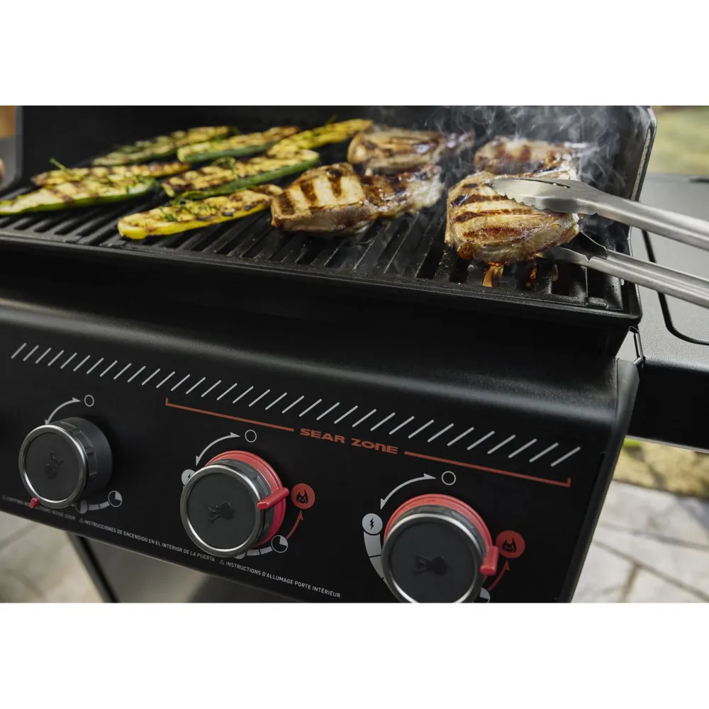 Clearance Weber Grill Kaasugrilli Weber Spirit EPX-435R Stealth, 4 poltinta, sivukeitin, musta