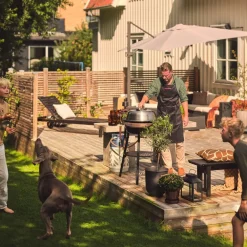 Hot Muurikka Kaasupoltinsetti 48 LL, musta