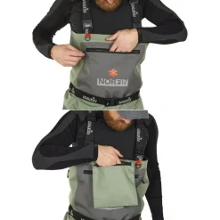 Clearance Norfin Kahluuhousut Pilot Stockingfoot, harmaa