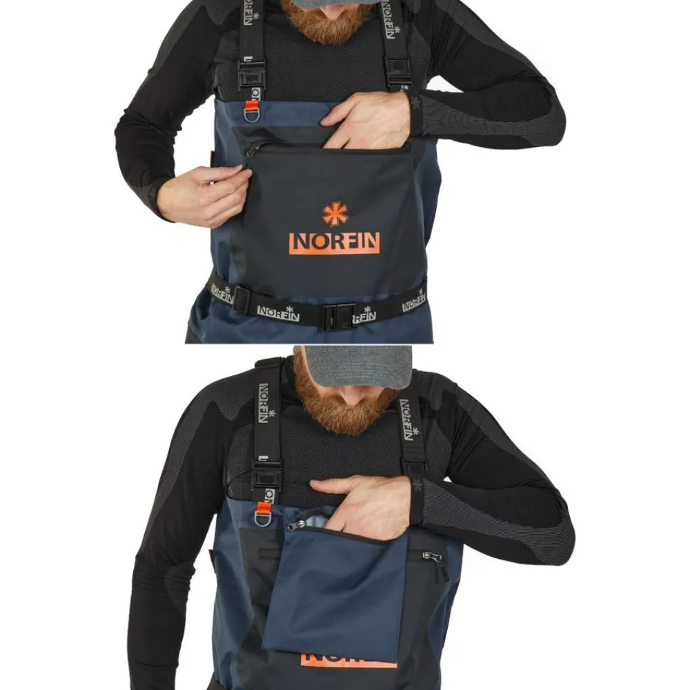 Hot Norfin Kahluuhousut saappailla Pilot Bootfoot, musta