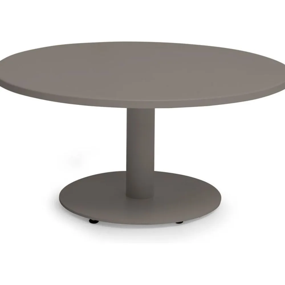 Hillerstorp Kahvipöytä Näsby, Ø80cm, teräs, hiekka