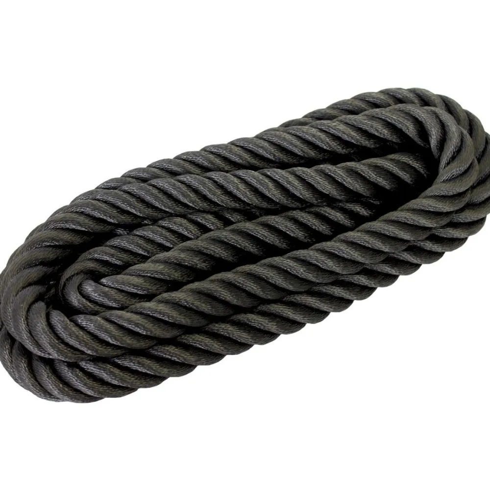 Discount Piippo Kaideköysi keinohamppu musta 36mm x 6m