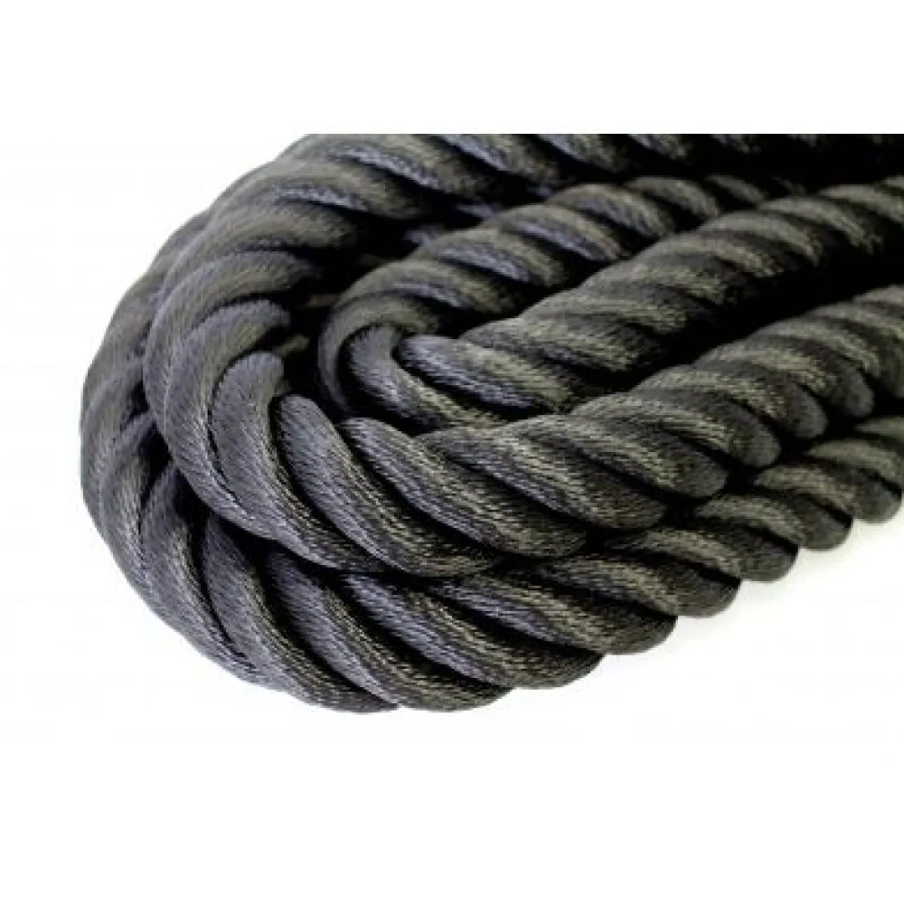 Outlet Piippo Kaideköysi keinohamppu musta 36mm x 110m