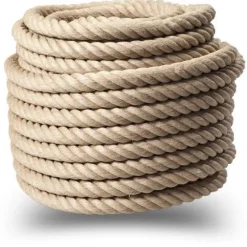Hot Piippo Kaideköysi keinohamppu naturell 36mm metreittäin