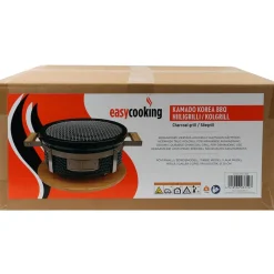 Best Easy Cooking Kamado-grilli Kamado Korea/Hibachi BBQ, Ø28 cm, pöytämalli, musta