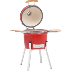 Discount FinePRICE Kamado grilli/savustin keramiikka 81 cm Musta
