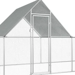 Discount FinePRICE Kanahäkki, 14x2x2m, galvanoitu teräs