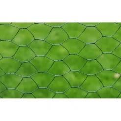 Online FinePRICE Kanaverkko galvanoitu PVC pinnoitteella silmäkoko 25mm 25x0.5m vihreä