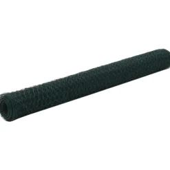Discount FinePRICE Kanaverkko teräs PVC pinnoitteella silmäkoko 50mm 25x0.75m harmaa
