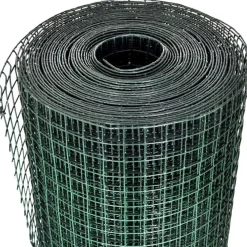 Outlet FinePRICE Kanaverkko 16x16mm galvanoitu PVC pinnoitteella 10x1m vihreä