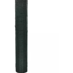 Discount FinePRICE Kanaverkko 19x19mm galvanoitu PVC pinnoitteella 25x1m vihreä
