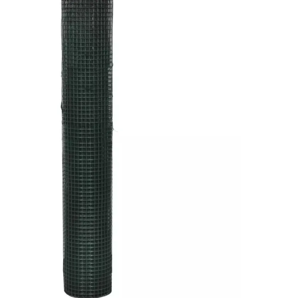Discount FinePRICE Kanaverkko 19x19mm galvanoitu PVC pinnoitteella 25x1m vihreä