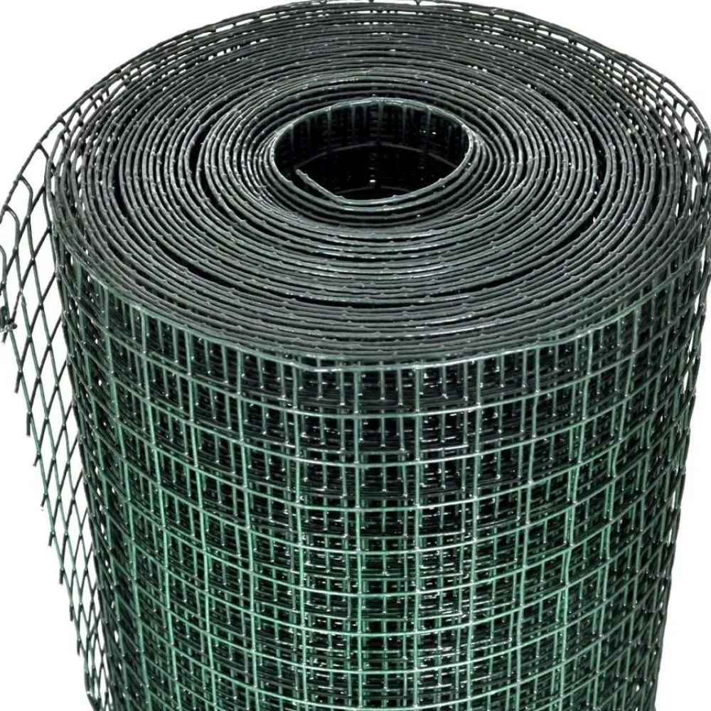Outlet FinePRICE Kanaverkko 19x19mm galvanoitu PVC pinnoitteella 10x1m vihreä