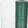 FinePRICE Kanaverkko 16x16mm galvanoitu PVC pinnoitteella 25x1m vihreä