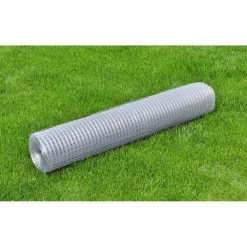 Clearance FinePRICE Kanaverkko 12x12mm galvanoitu teräs 10x1m hopea