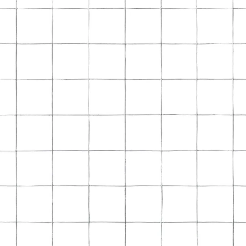 Hot FinePRICE Kanaverkko 12x12mm galvanoitu teräs 10x1.5m hopea