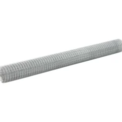 Hot FinePRICE Kanaverkko 12x12mm galvanoitu teräs 10x1.5m hopea