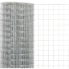 Discount FinePRICE Kanaverkko 12x12mm galvanoitu teräs 25x1.5m hopea